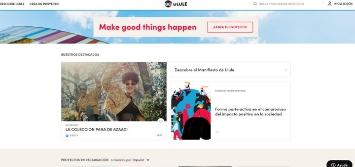 Ulele | Plataformas de Crowdfunding