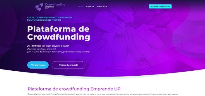 Crowdfunding Emprende UP