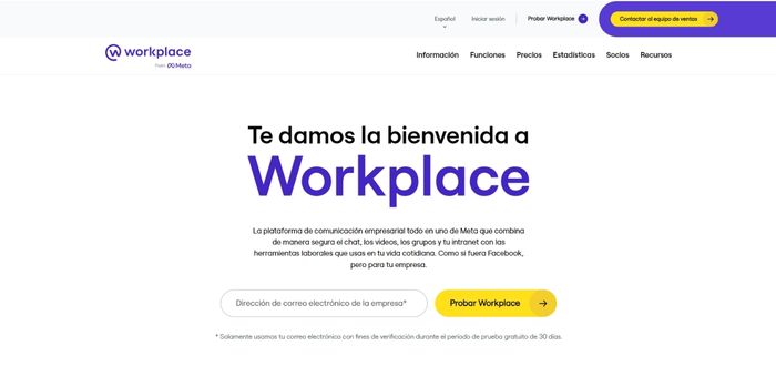 Work Place | Herramieentas de comunicación interna